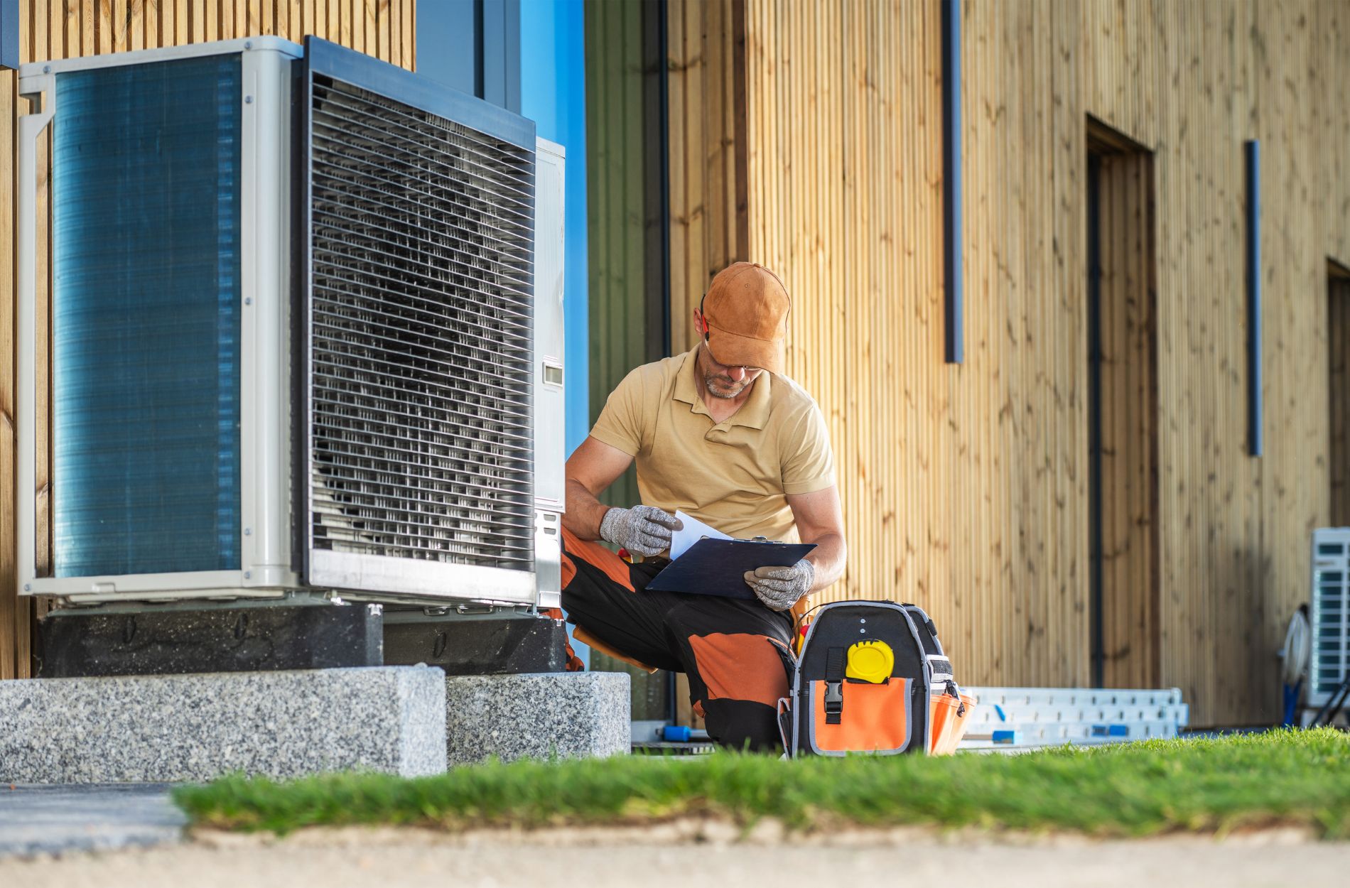 heat pump installation