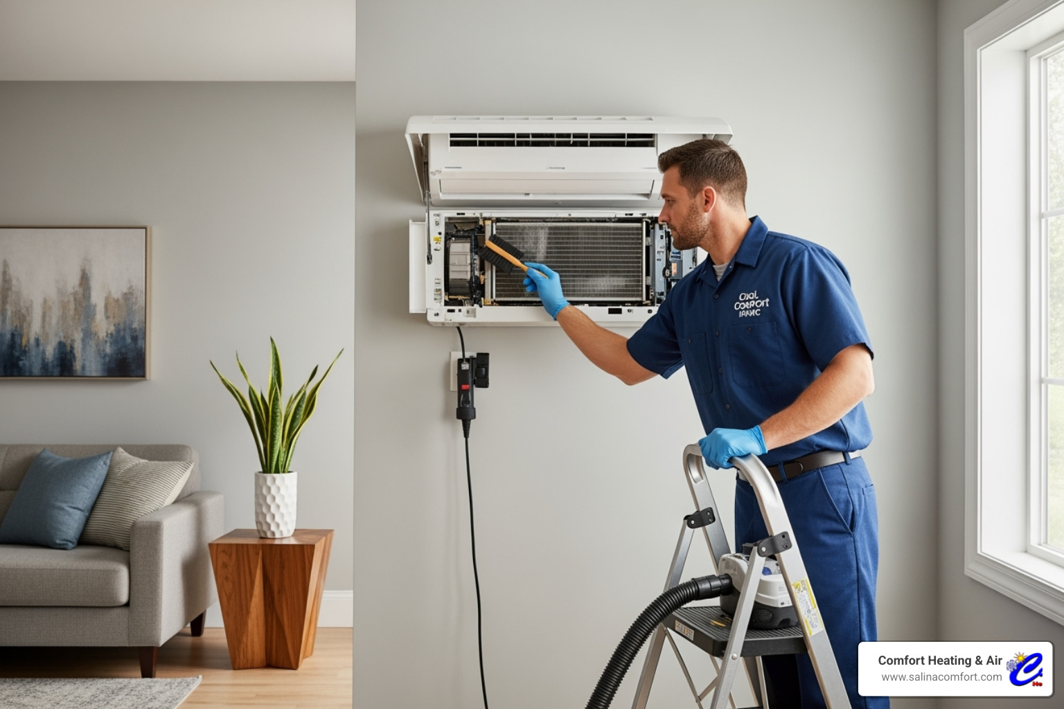 ductless ac tune up salina ks