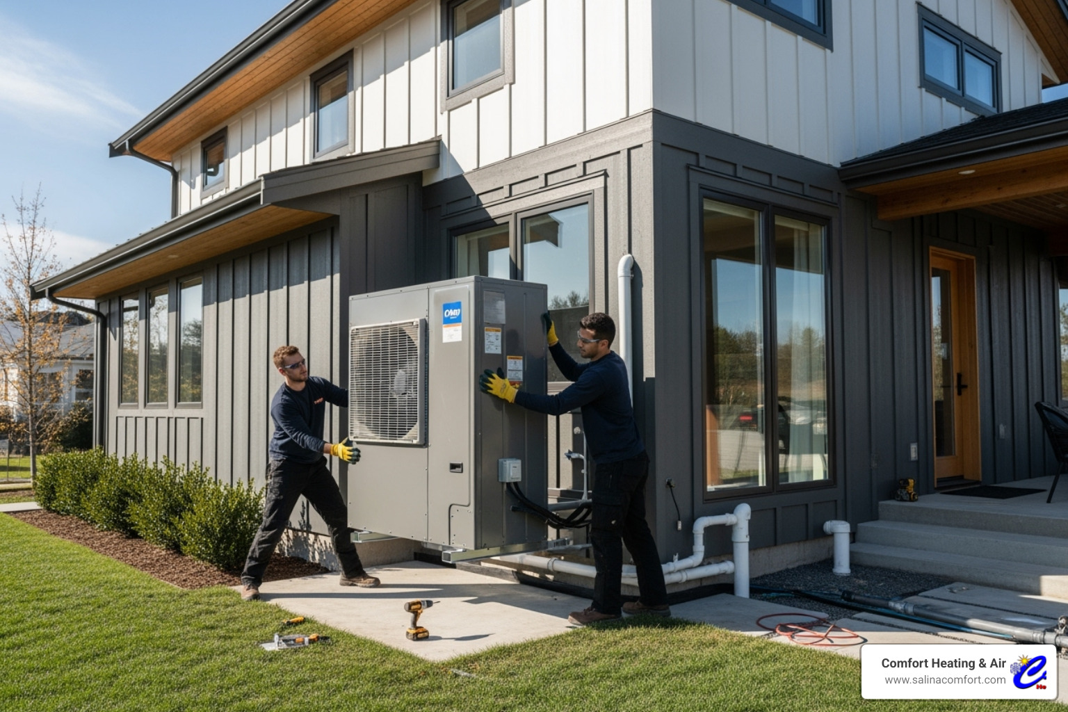 heat pump installation salina ks